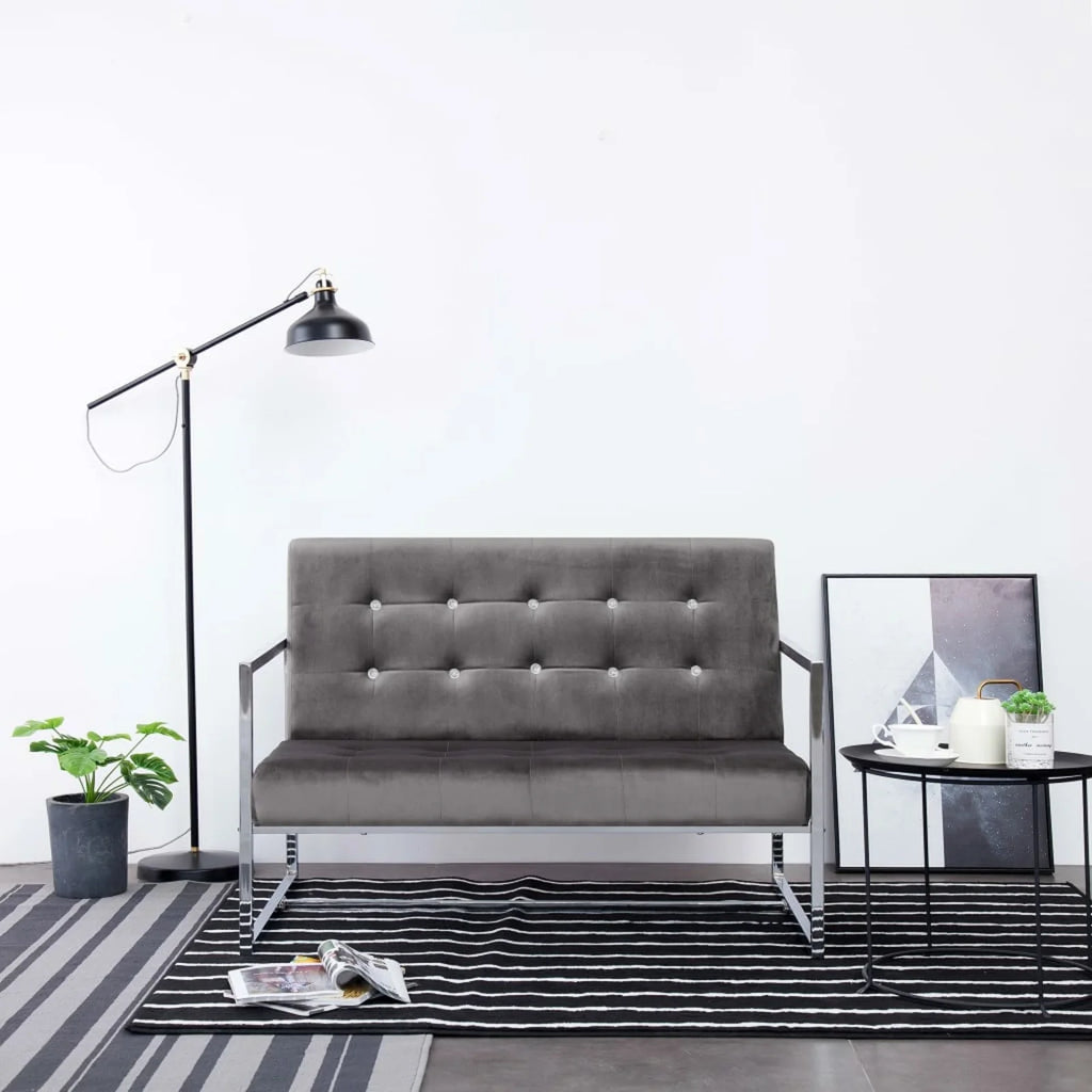2-Seater Sofa Dark Gray M5019