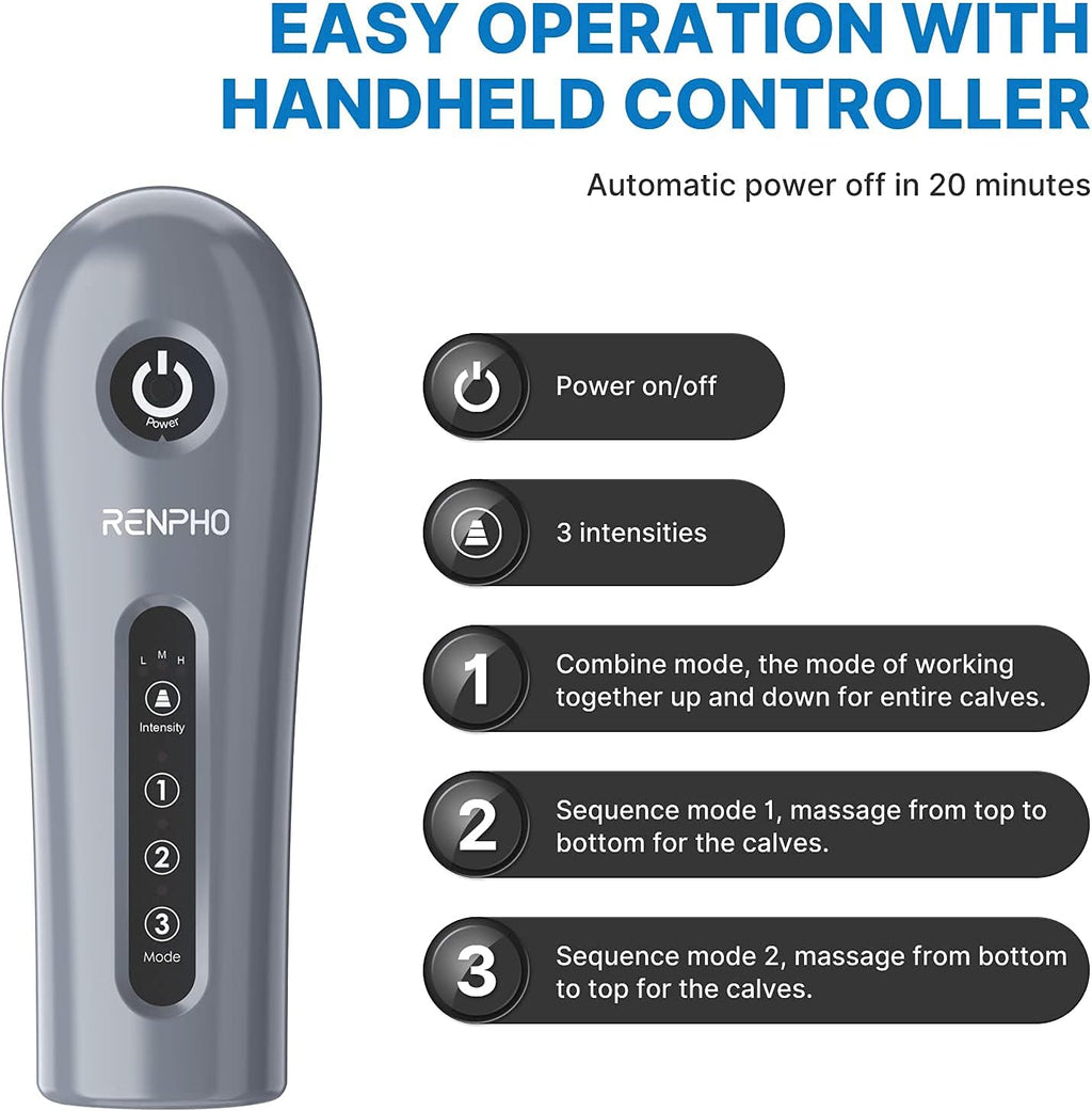 Leg Massager with 3 Modes 3 Intensities R29062