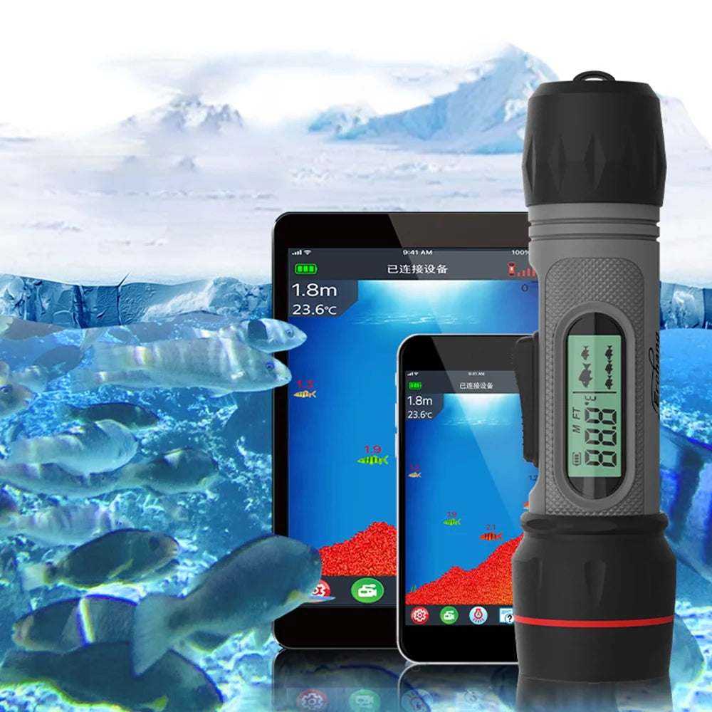 Handheld Wireless Waterproof Sonar Fish Finder Q9590
