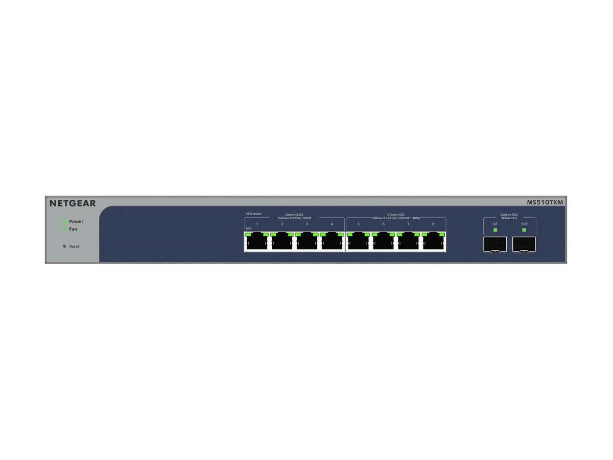 10-Port Multi-Gigabit Ethernet Smart Managed Switch N57393