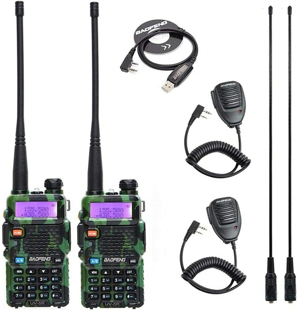 5Watt Camo Two Way Radio Portable Radio Transceiver F832161