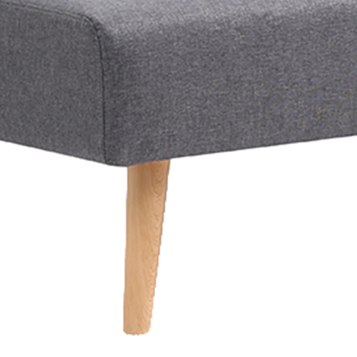 Grey Polyester Futon T479055