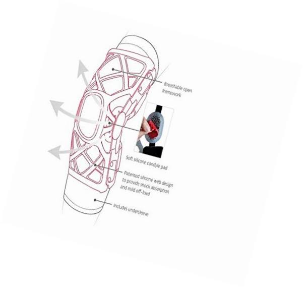 Medium Left Leg Knee Brace V2746