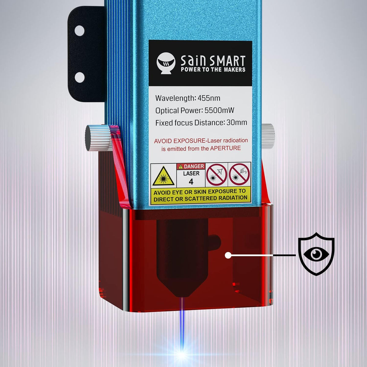 Compressed Spot Laser Module, 5.5W FAC Laser Module O102