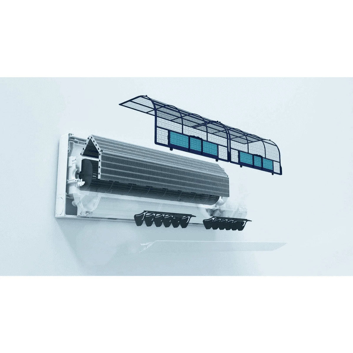 15000 BTUH Wall Mount Cooling Only Indoor Air Handling Unit W71614
