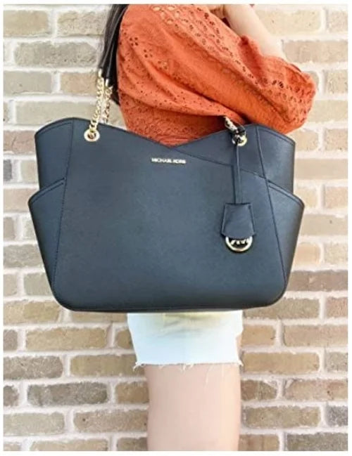 Black Saffiano Leather Tote S96232
