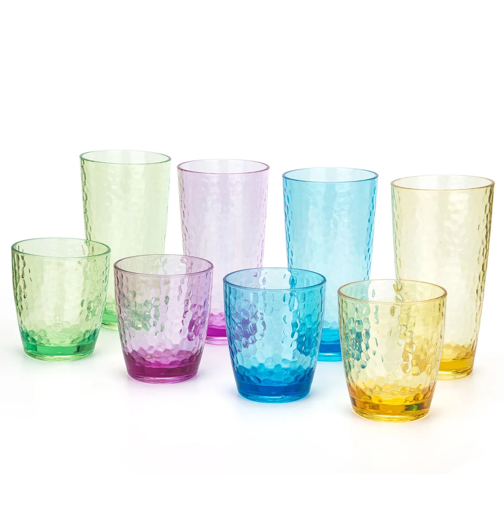 26-Ounce Acrylic Glasses Plastic Tumbler Set of 6 BPA Free G684212