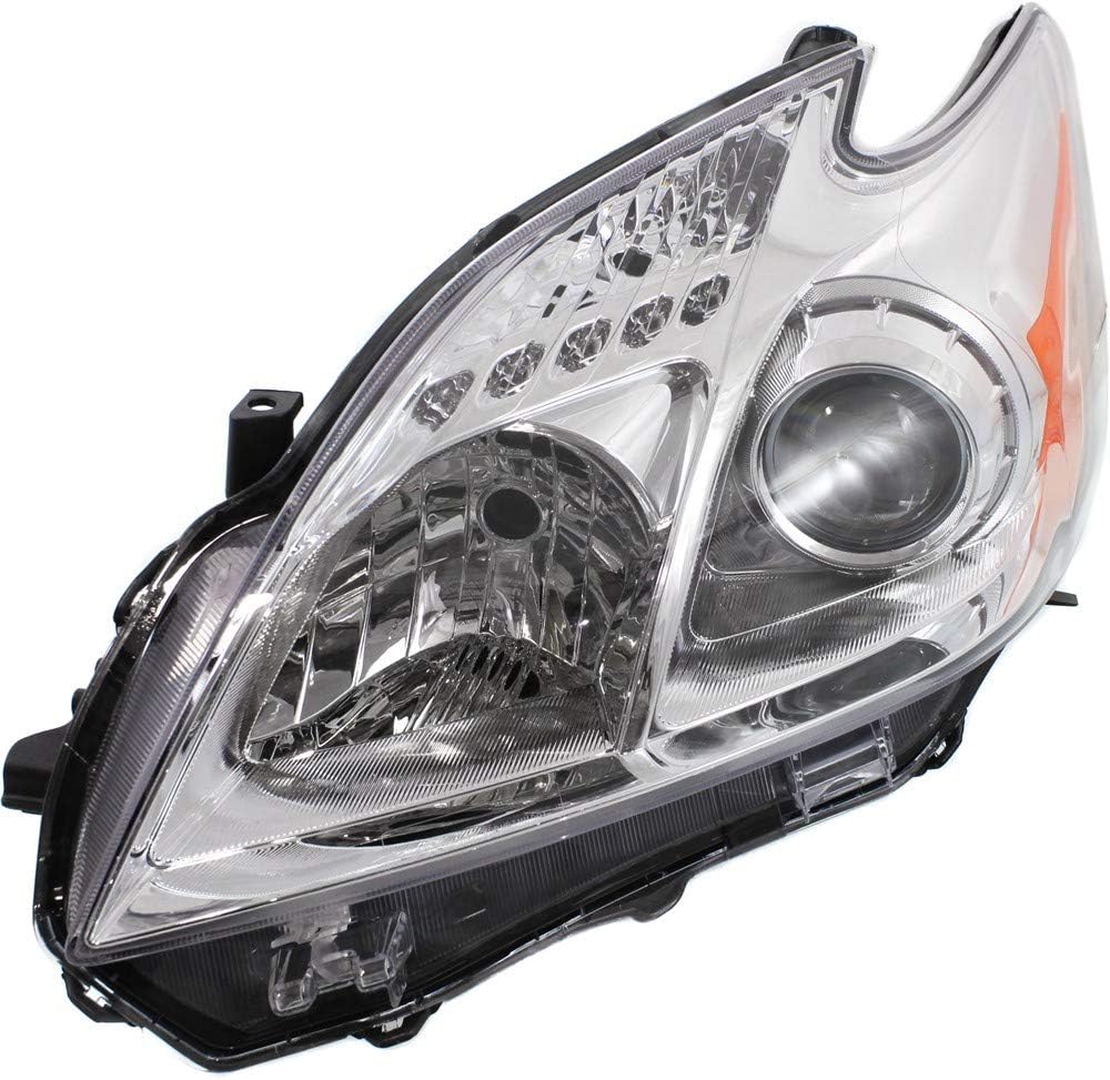 Headlight Set of 2 Clear Lens Halogen O594