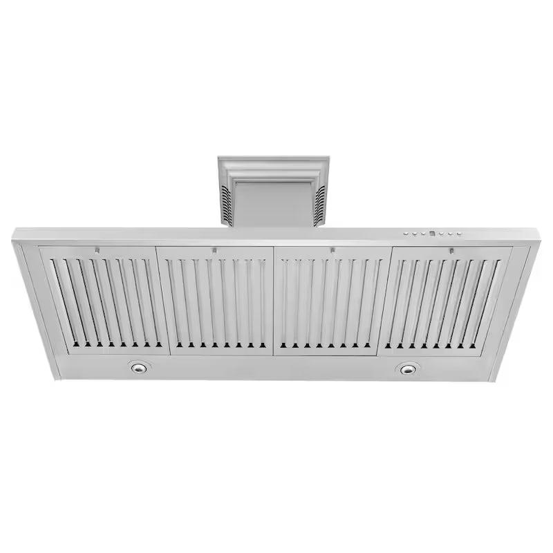 48 in. 400 CFM Ducted Wall Mount Range Hood in Stainless Steel H3062