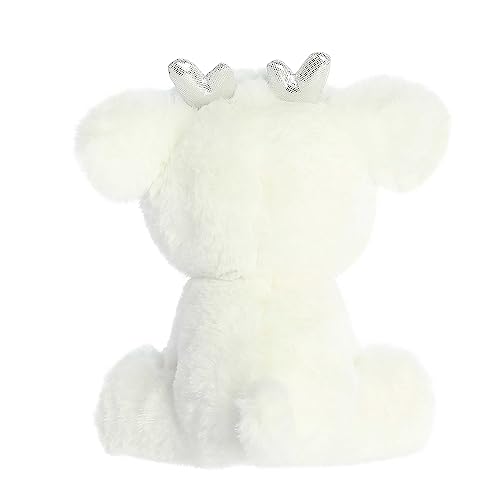 White 6.5 Inches Stuffed Animal U917