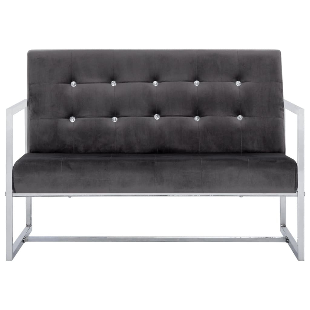 2-Seater Sofa Dark Gray M5019