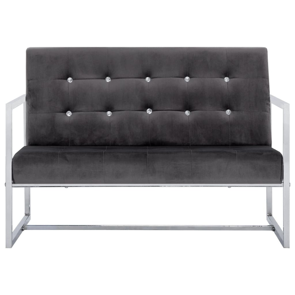 2-Seater Sofa Dark Gray M5019
