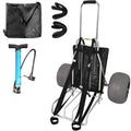 Folding Beach Cart with 12 TPU Balloon Wheels P4621