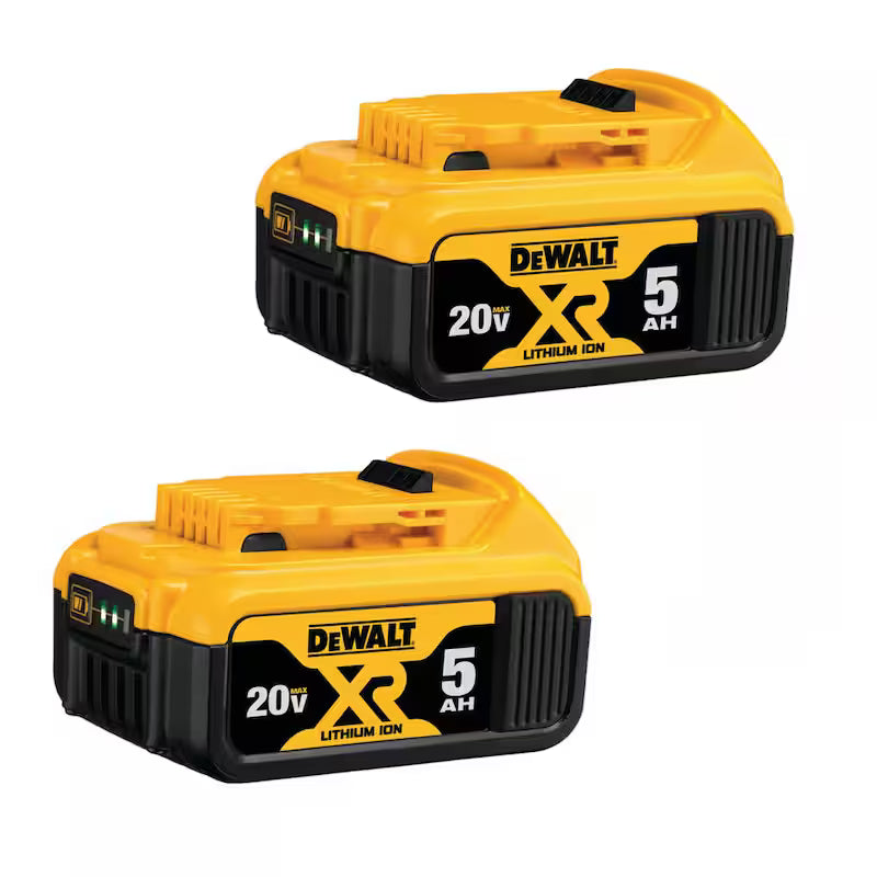 20V MAX XR Lithium-Ion 5.0Ah Battery Pack (2 Pack) O505554