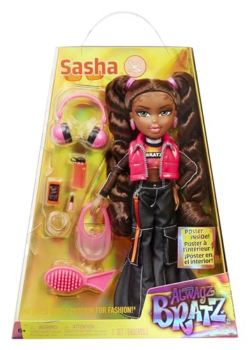 Sasha Fashion Doll with 10 Accessories and Poster U3857