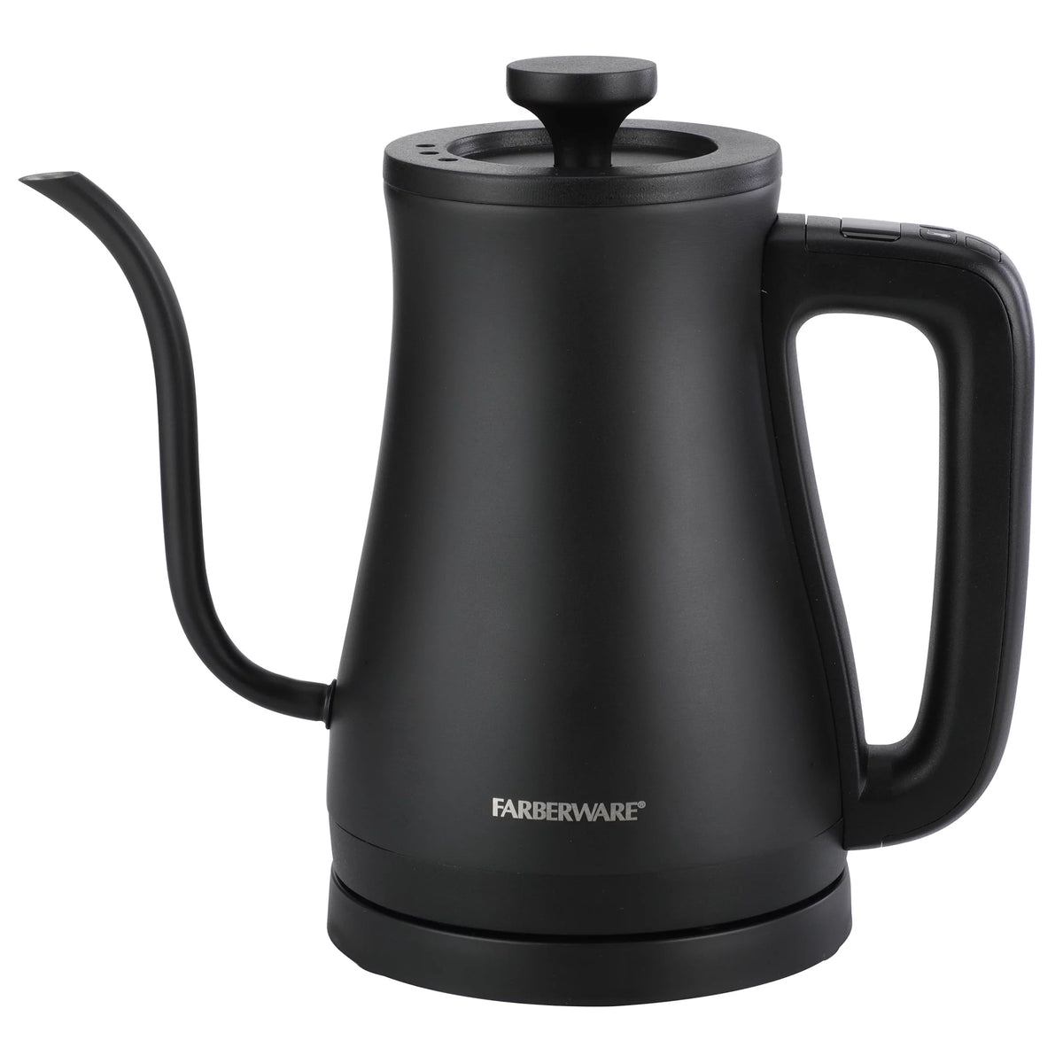 Black 1 Liter Gooseneck Electric Kettle A38231