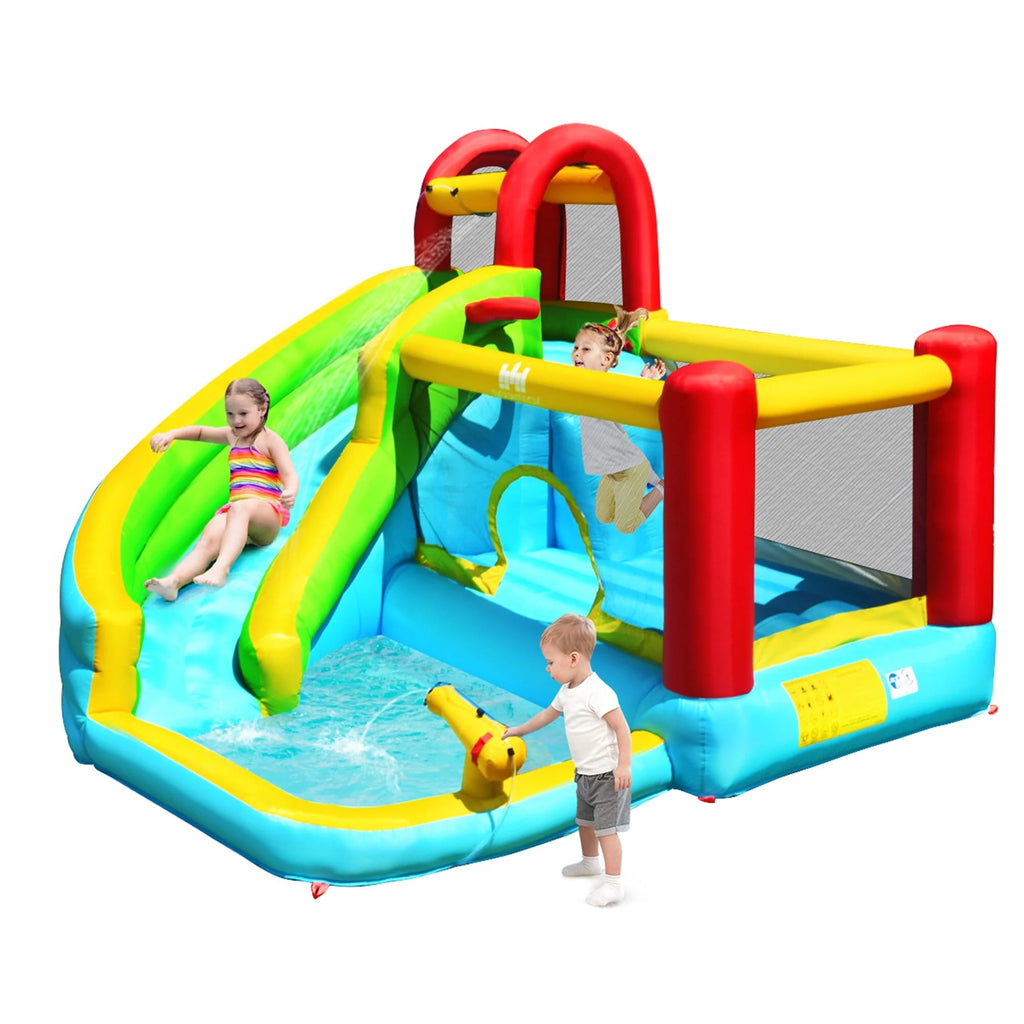 Inflatable Kids Water Slide Bounce House Splash Pool C6143