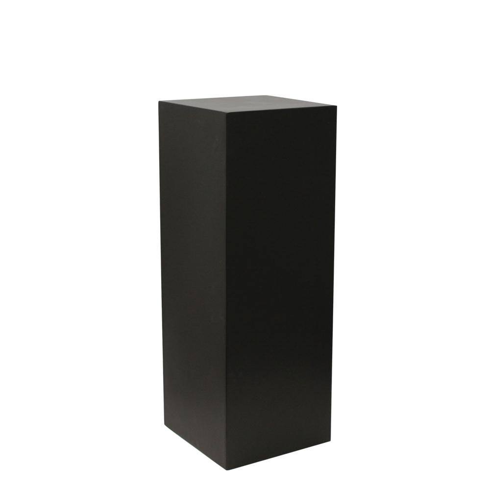 Satin Black Wood Display Column or Pedestal V139