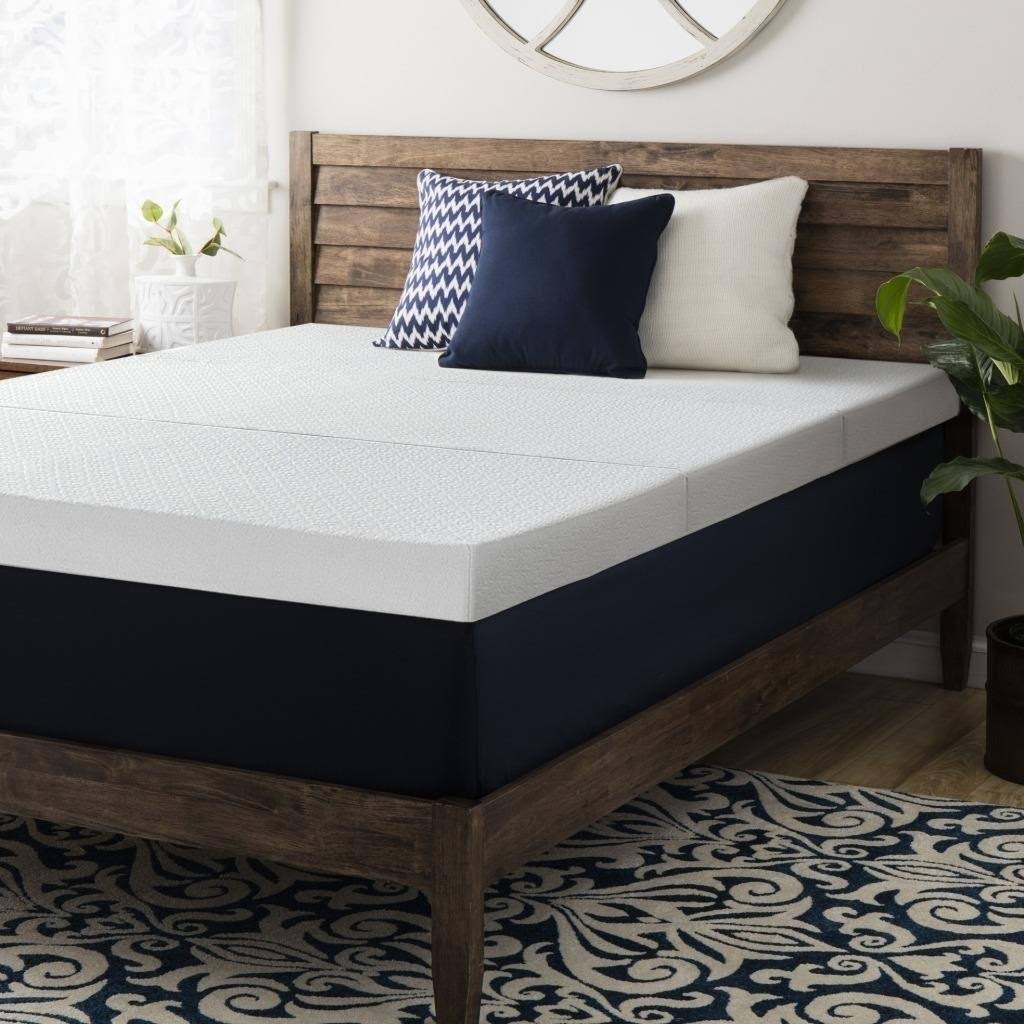 Queen 4-Inch Memory Foam Mattress Topper I746