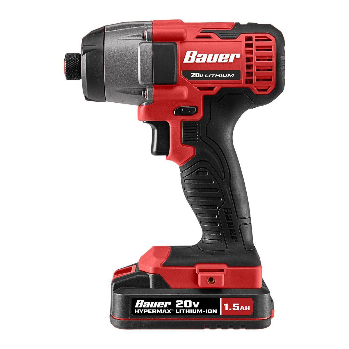 20V Cordless 1/4 in. Hex Compact Impact Driver Kit with Battery and Charger S179