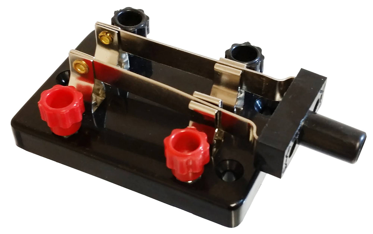Double Pole Single Throw Knife Switch, Case of 120, Black R158838