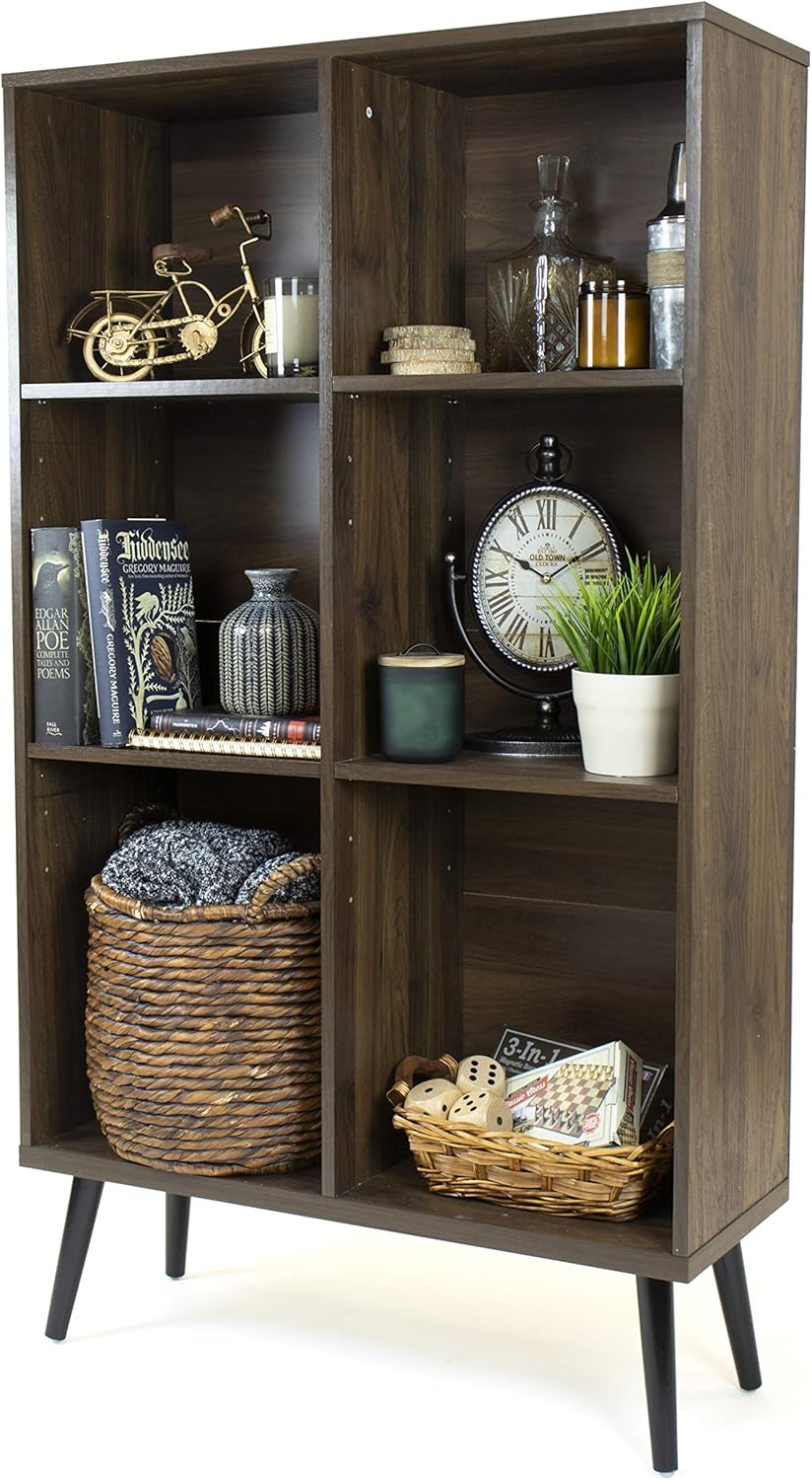Adjustable Shelving Storage Bookshelf O7106