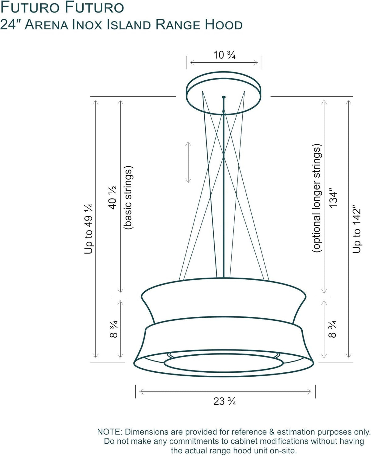 24" 940-CFM Stainless Steel Ductless Range Hood P83962