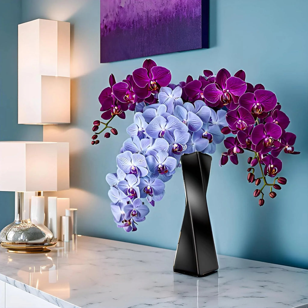 Black Ceramic Vase S26431