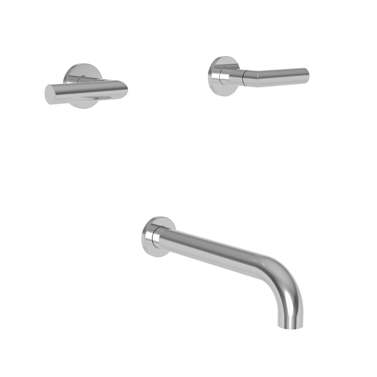 Satin Nickel PVD Wall Mount Tub Faucet J99049