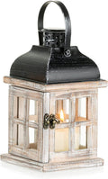Rustic Wooden Candle Lantern C930