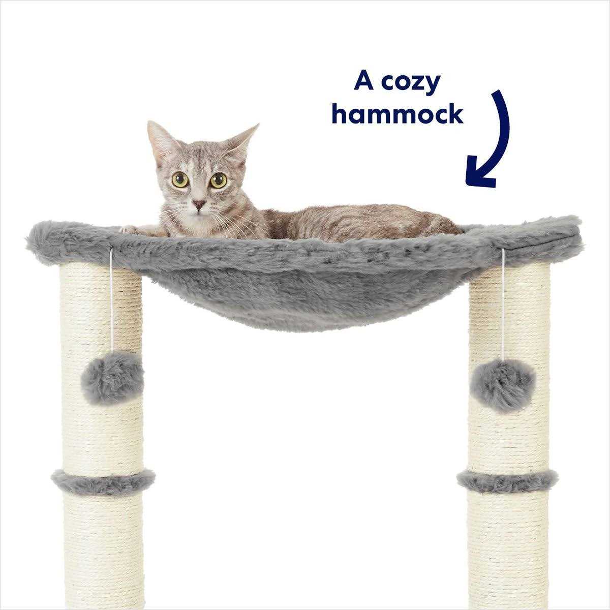 20-in Faux Fur Cat Tree U678