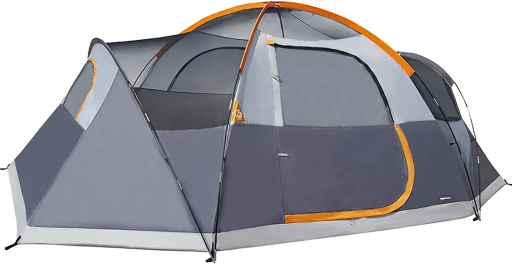 4/8 Person Dome Camping Tent with Rainfly and Carry Bag J4556
