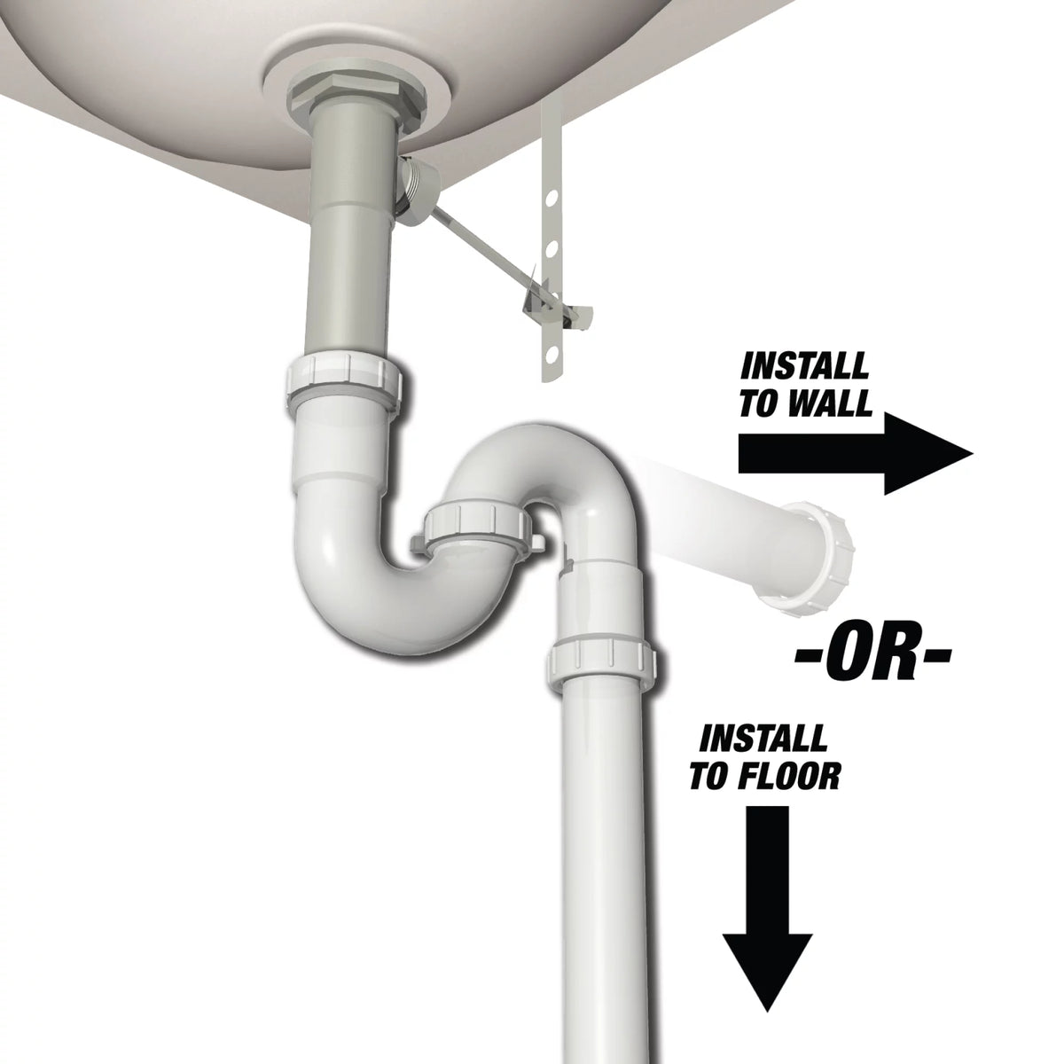Bathroom Drain Repair Kit H9605