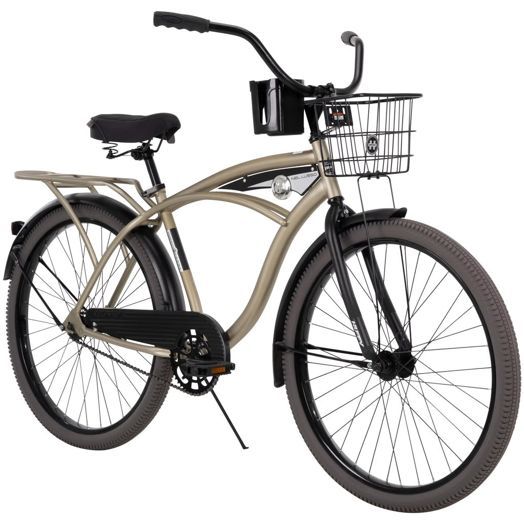 26 Inch Matte Black Cruiser Bike S359169