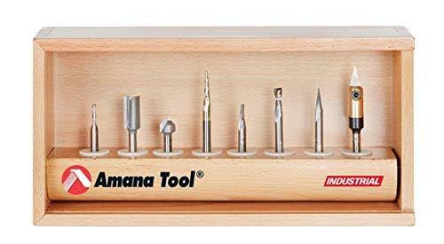 8-Pc CNC Router Bit Collection X791114