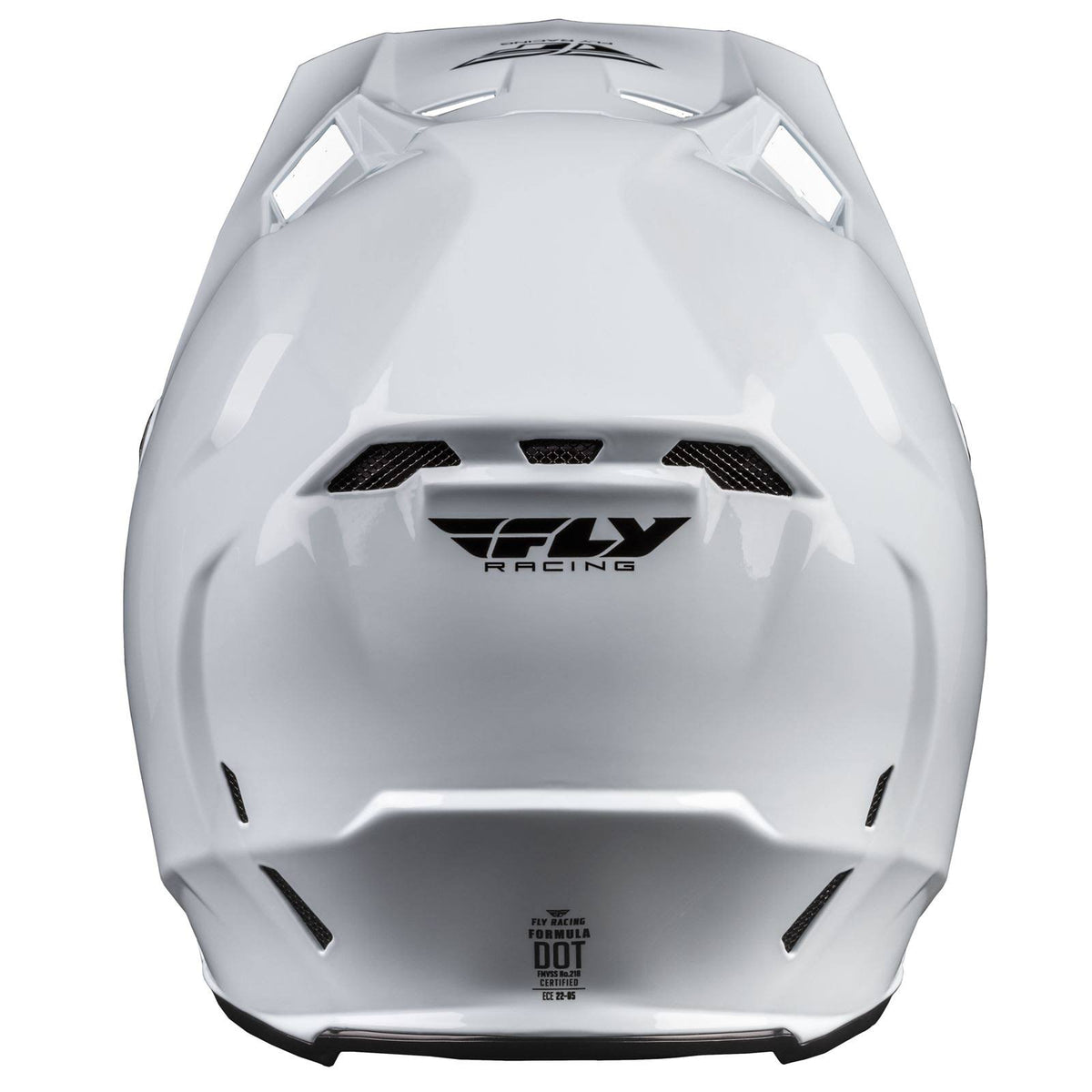 White 2x Solid Helmet L184