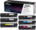6 Pack Compatible Remanufactured Toner Cartridge Replacement O268496