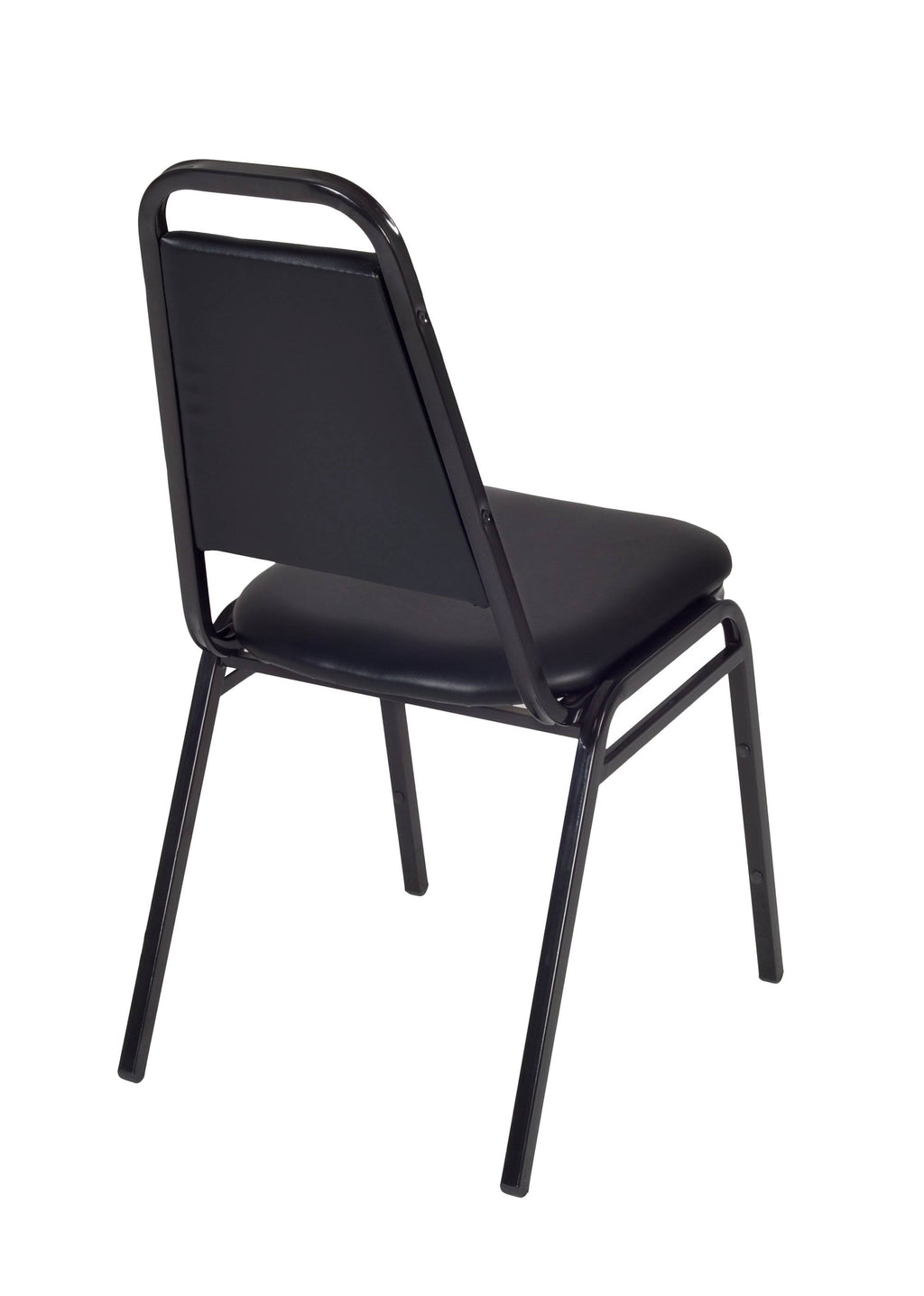 Round Breakroom Table with 4 Stack Chairs F366775