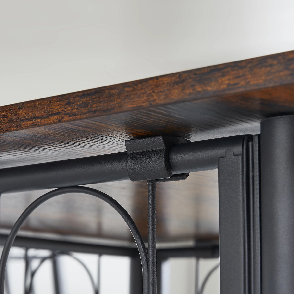 Iron Wood Square Table J602