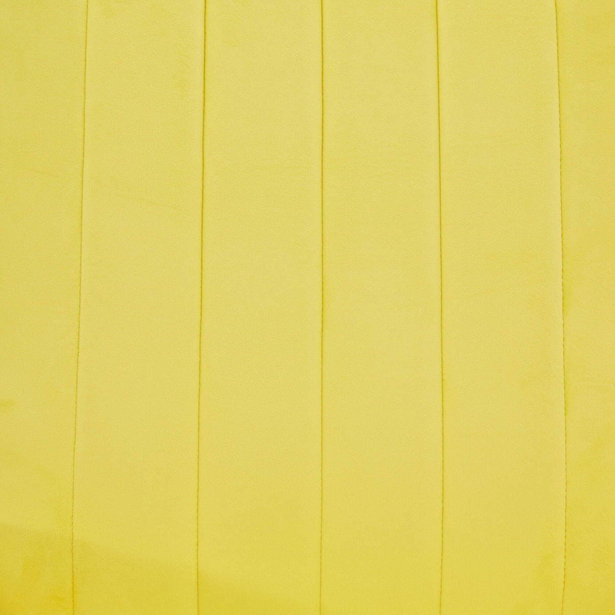 Yellow Velvet Wingback Arm Chair with Metal Legs I81056