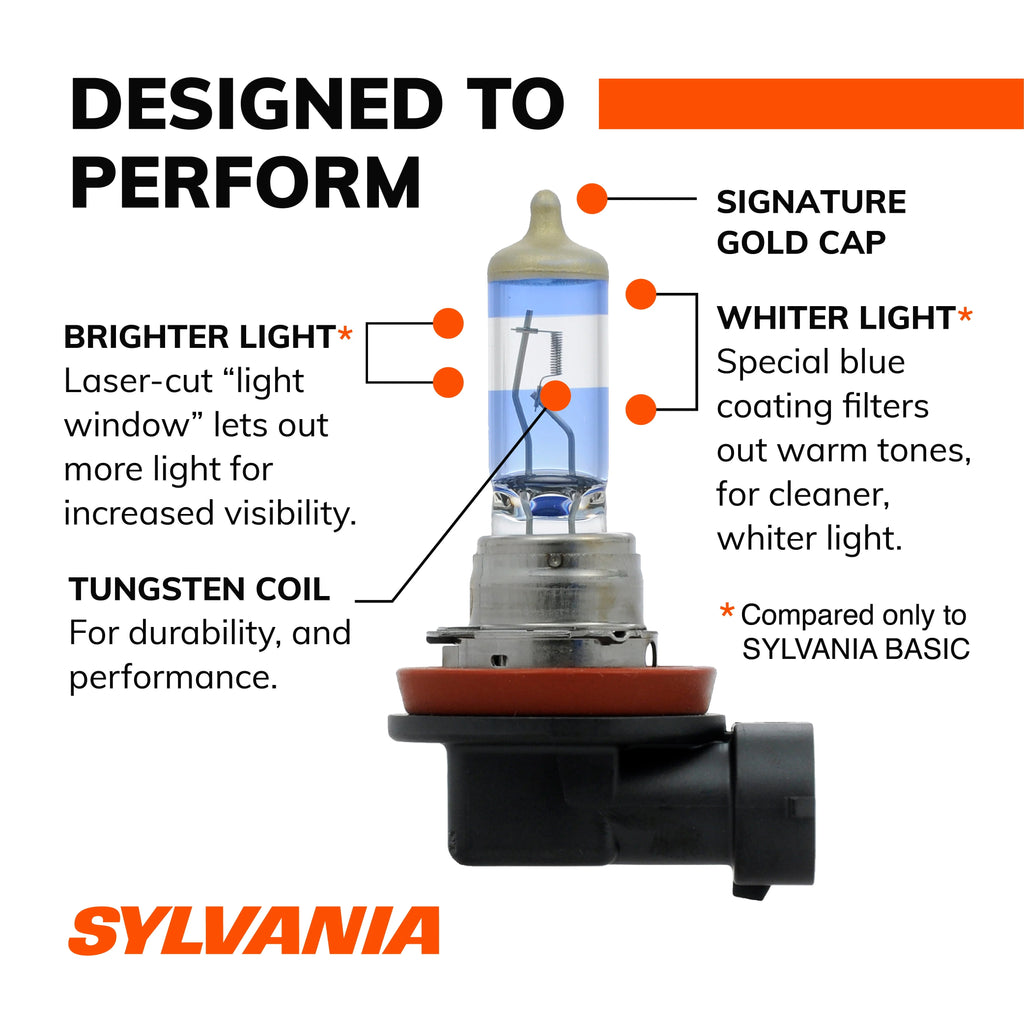 H11 Halogen Headlight Bulb, Pack of 2 X58444