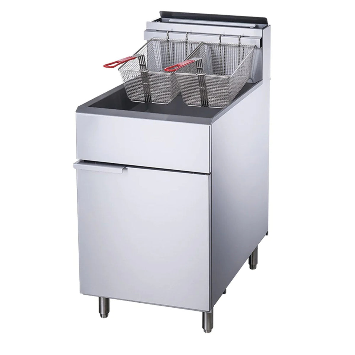 70lb. LP Gas Deep Fryer with 5 Tube Burners G7576