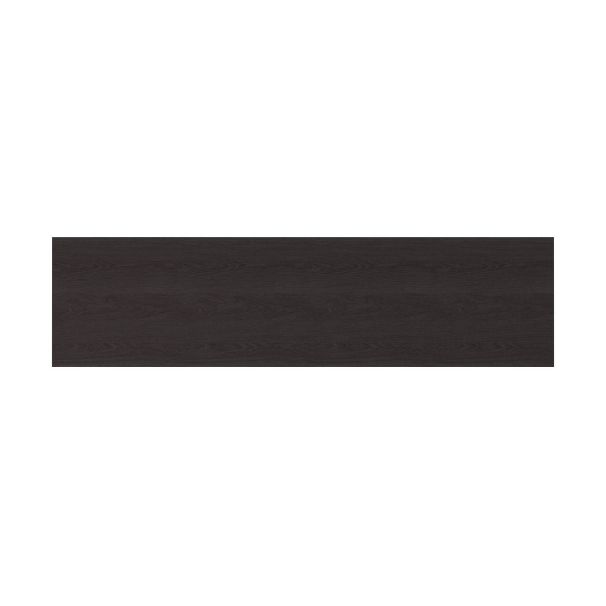 Black Wood Grain Veneer Console Table O591882