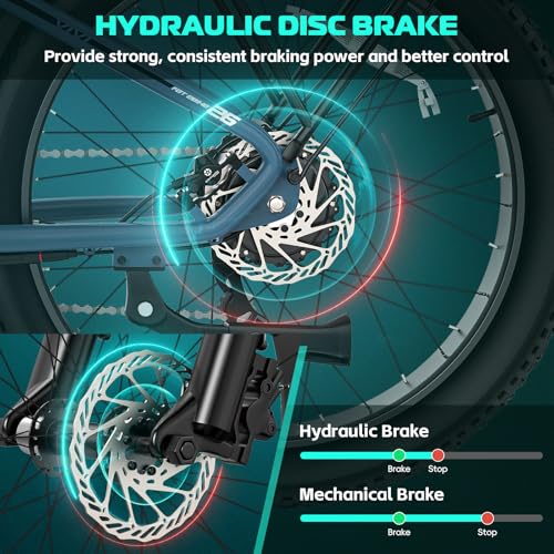 26" x 4.0 Fat Tire Electric Mountain Bike with 48V 15AH Battery N260