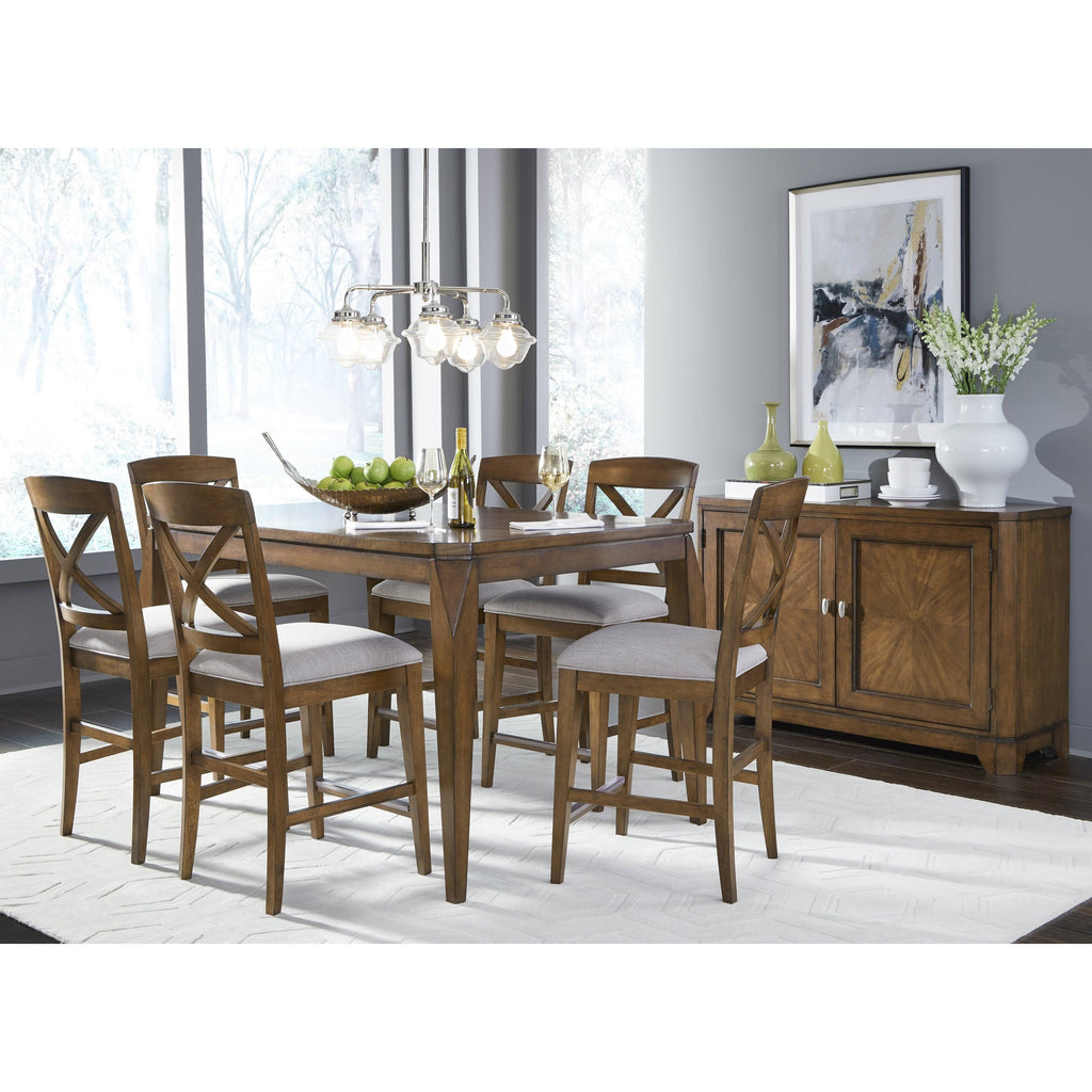 Saddle Brown Pub Table L5732