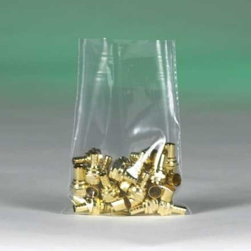 Flat 2 Mil Poly Bags 38x22 x 60x22 Clear 100/Case R235