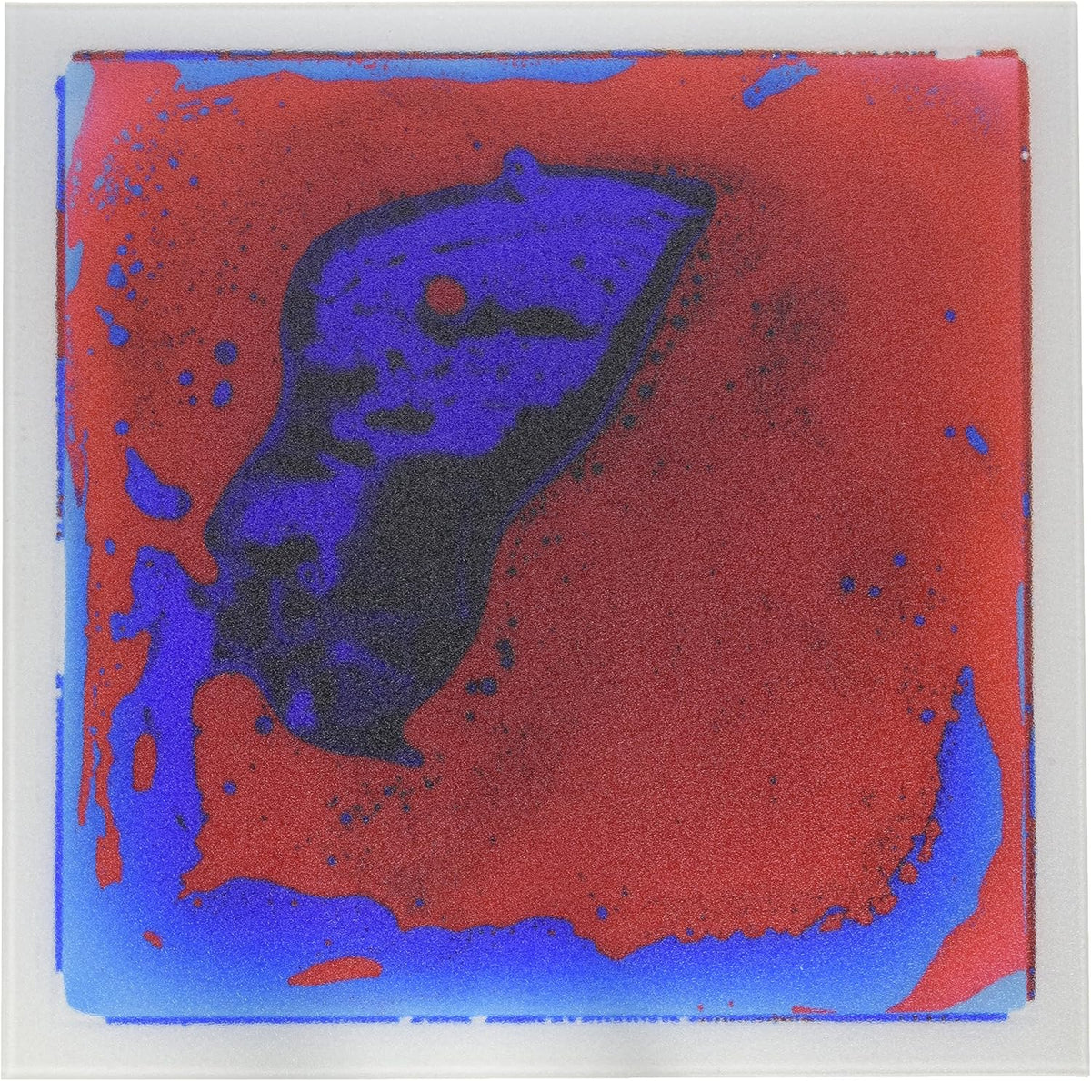 Purple Liquid Encased Floor Tile K7241