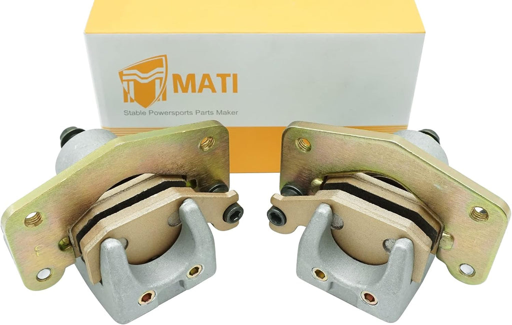 Front Left Right Brake Calipers & Pads for Can Am DS 650 2001-2007 S505