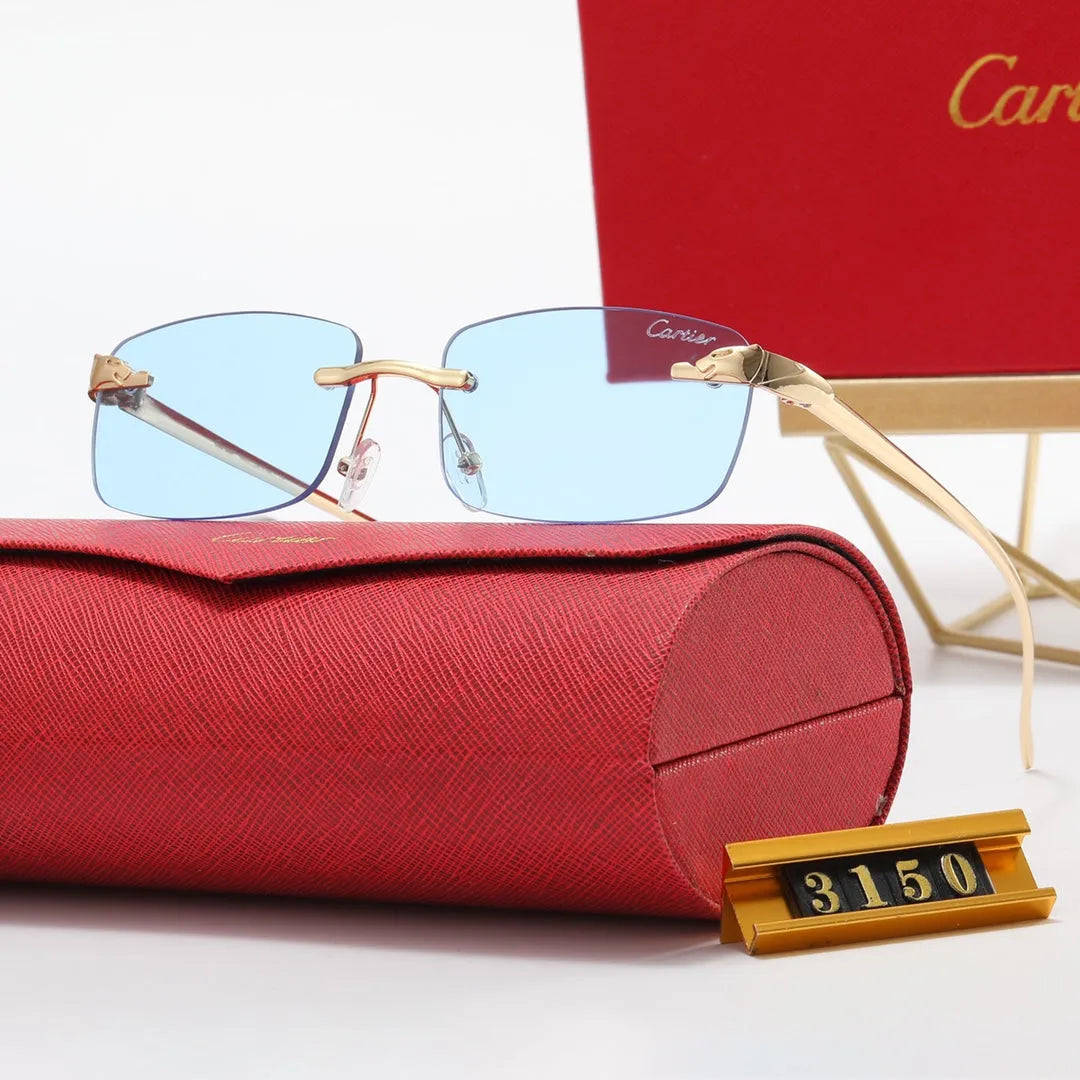 Frameless Polarized Sunglasses D413