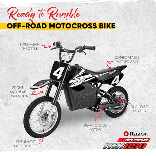 36V Electric Motocross Bike with Front & Rear Suspension L776346